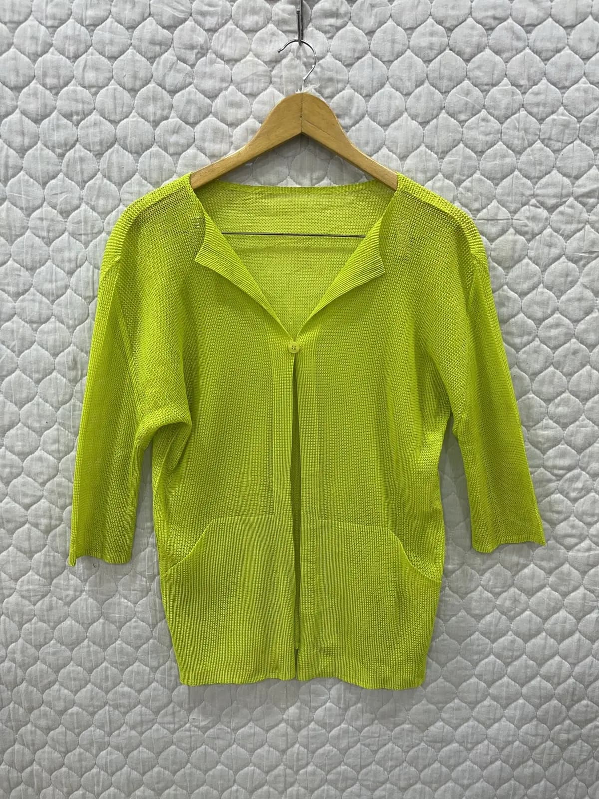 (Gggg). 🔥🔥🔥ARCHIVE ISSEY MIYAKE PLEATS PLEASE CARDIGAN