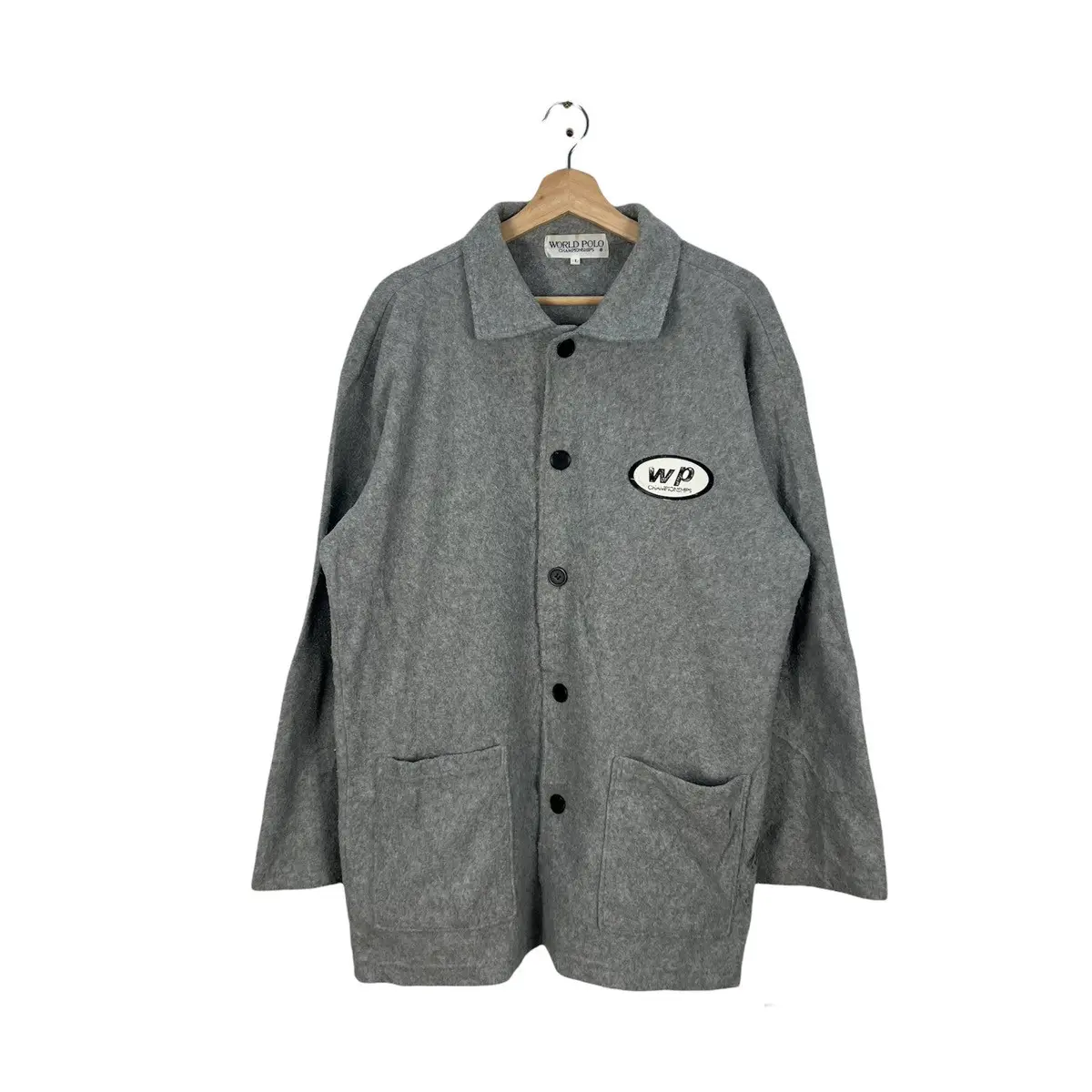 VINTAGE WORLD POLO CHAMPIONSHIP FLEECE JACKET BIG LOGO