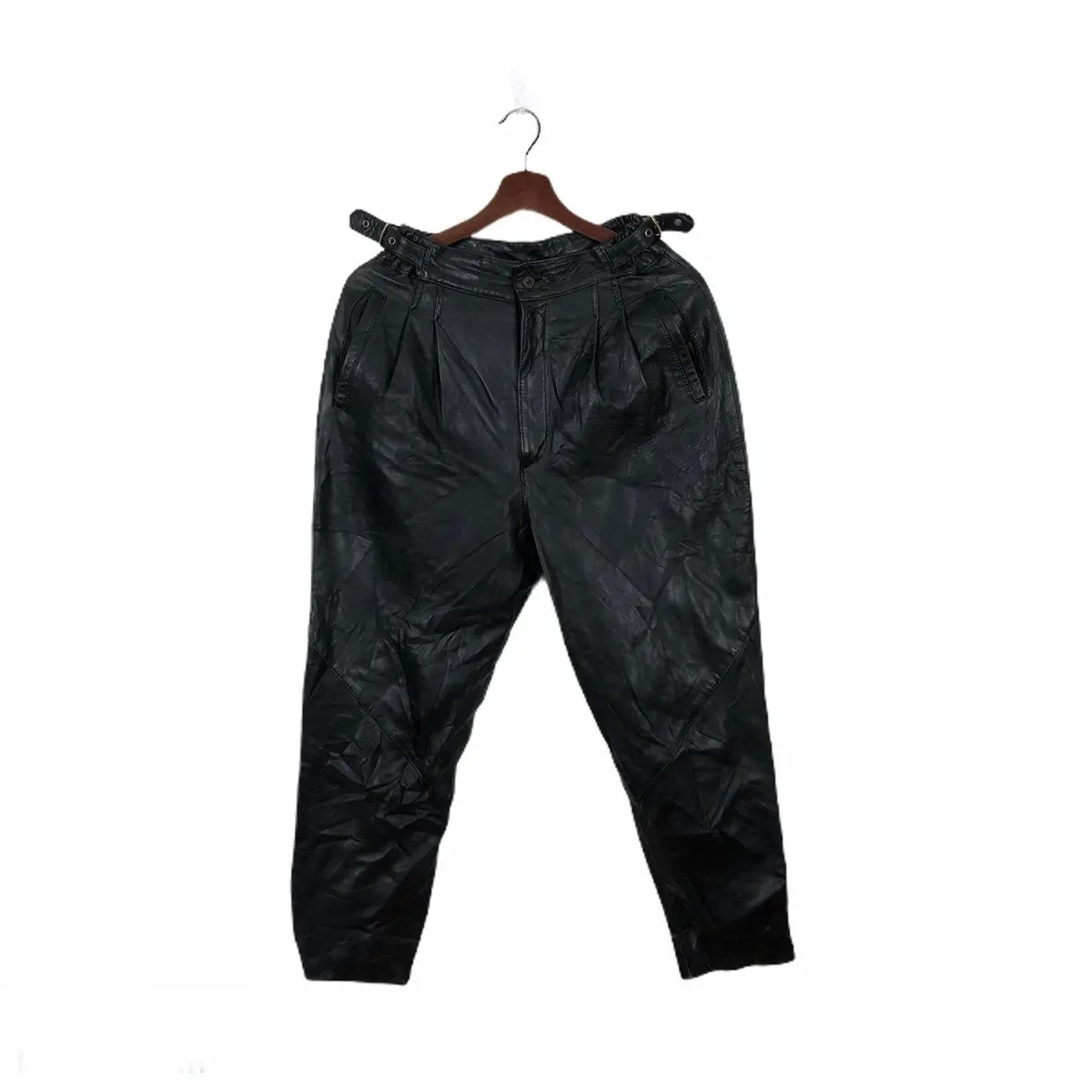 SOFT LEATHER PANTS SPABE AVANT GARDE