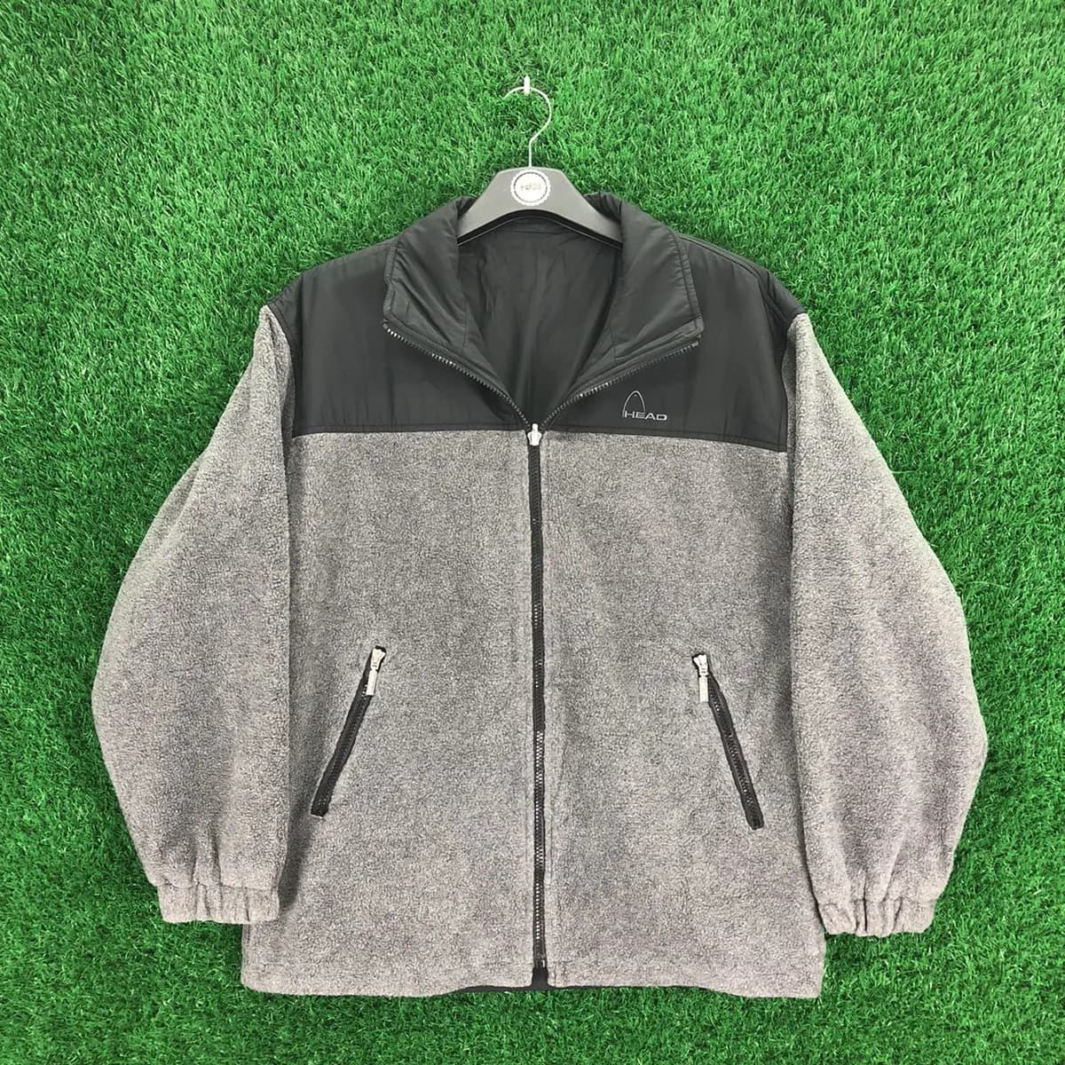 Vintage Head Fleece Sweater Jacket by Head