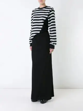 Sweatshirt maxi dress Like Rick Owens or Demeulemeester