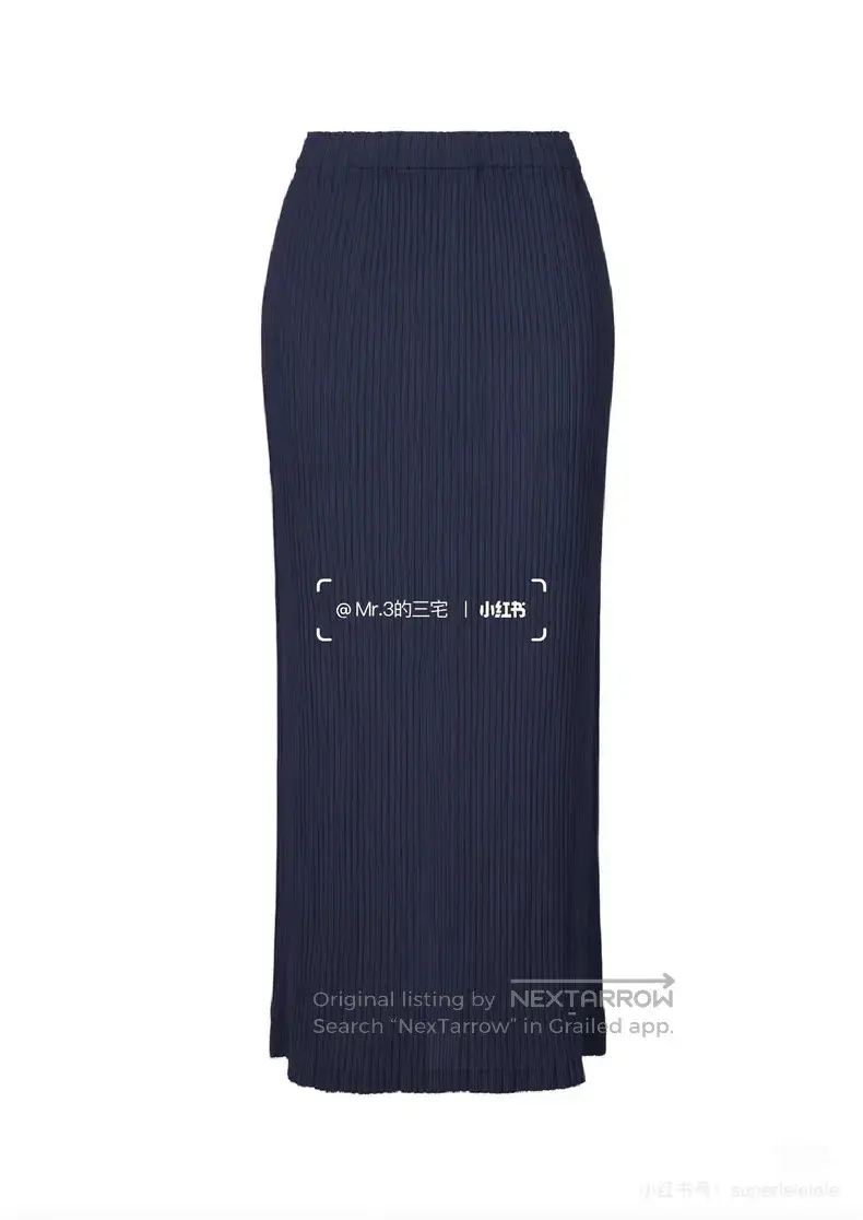 Issey Miyake Black FG187 Dress size 2i