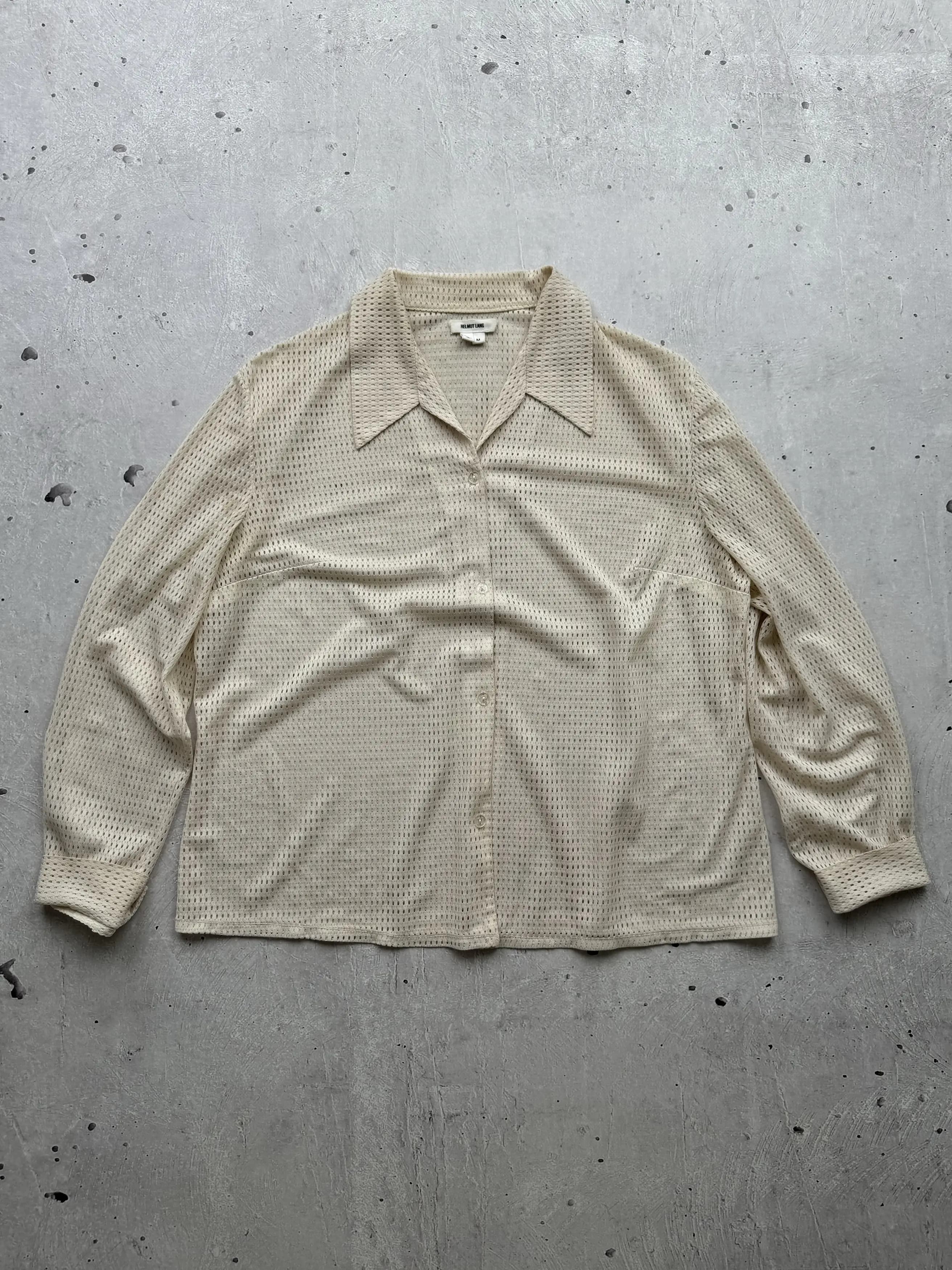 Helmut Lang Vintage Mesh Shirt