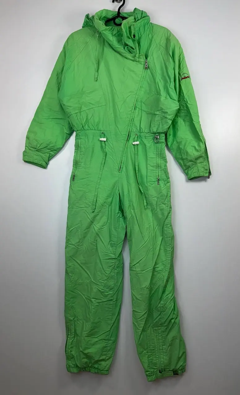 Bogner Ski Suit Womens Snowsuit One Piece Snow Bib Vtg 36 S