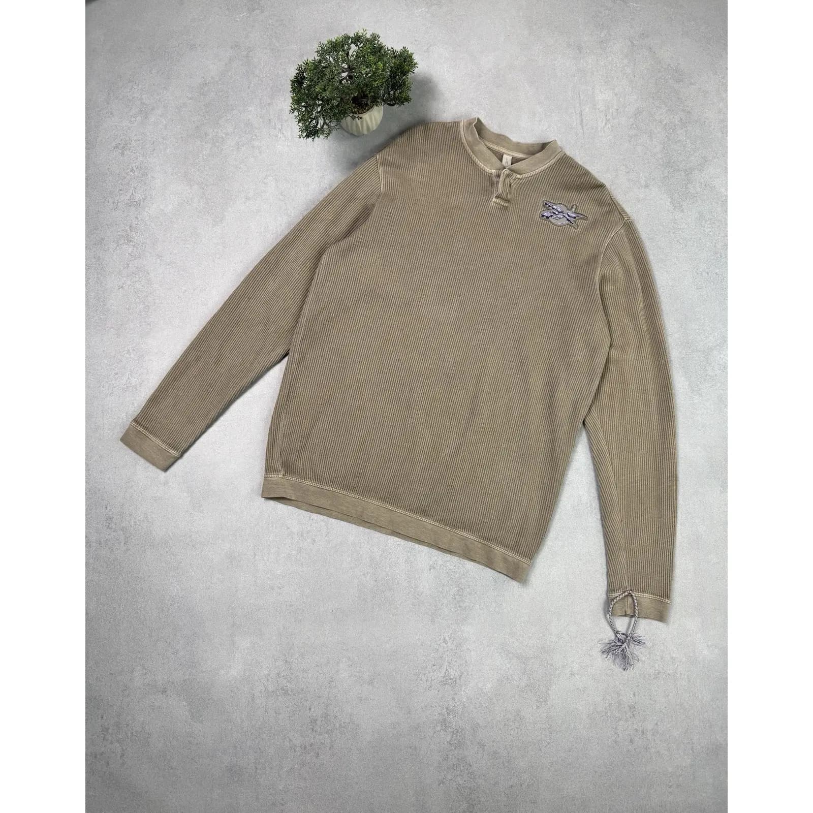 Reebok X Cottweiler Sweatshirt Men Size M Beige Streetwear
