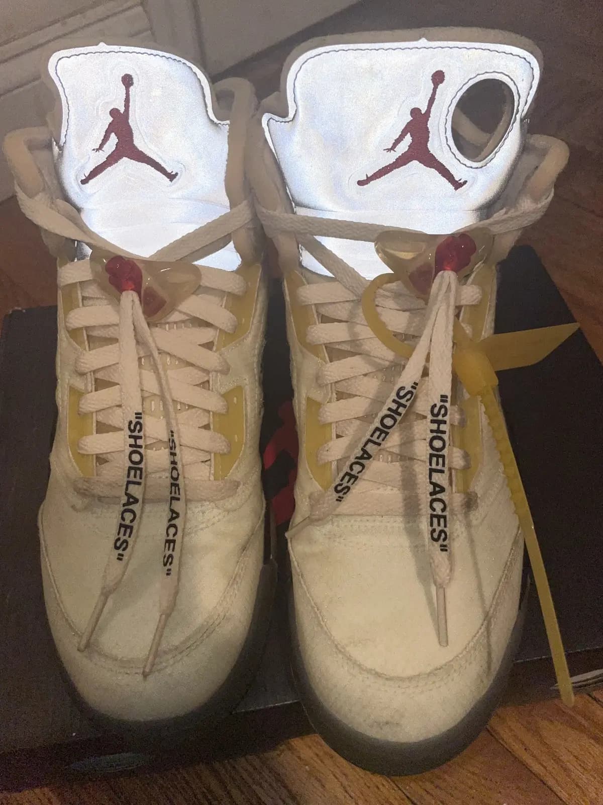 Jordan 5 Off-White Sail size 10 men