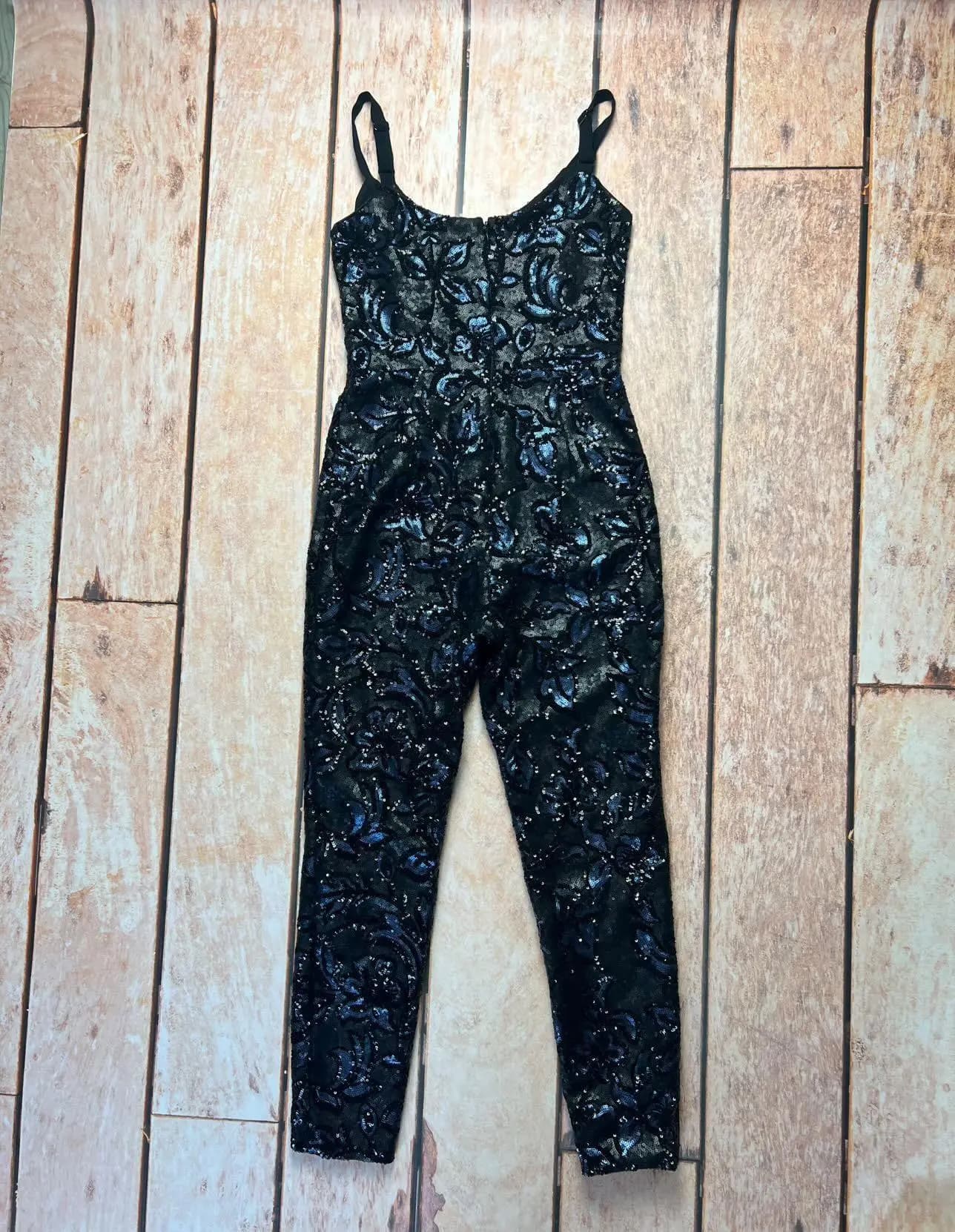 Dress the population jumpsuit