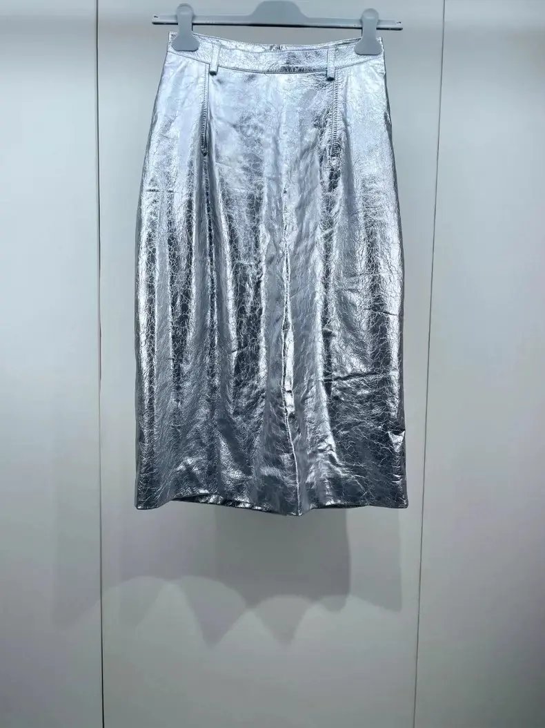 Balenciaga Silver Skirt