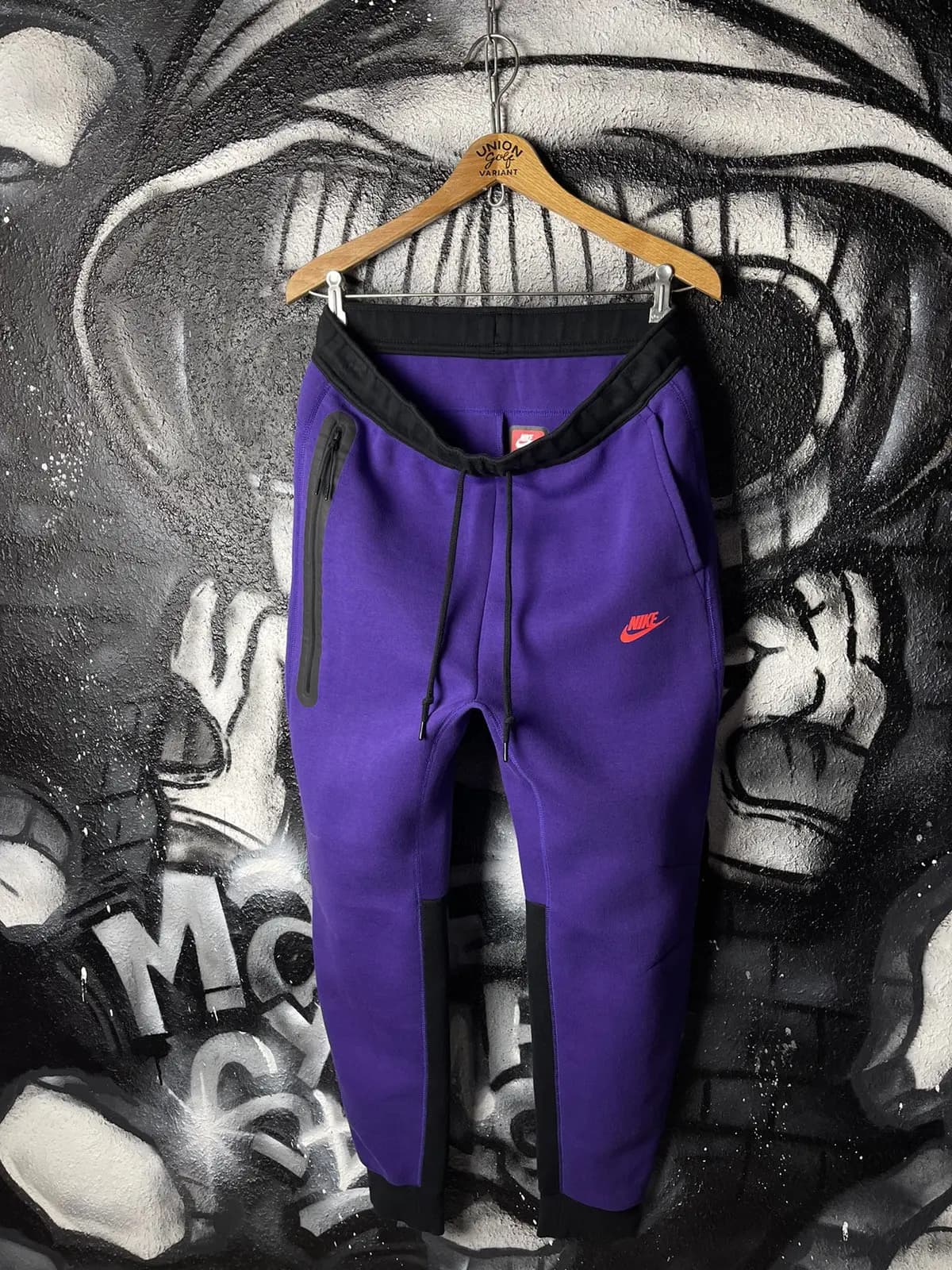 Nike Tech Fleece Purple Jogger Sweatpants Men’s Size M