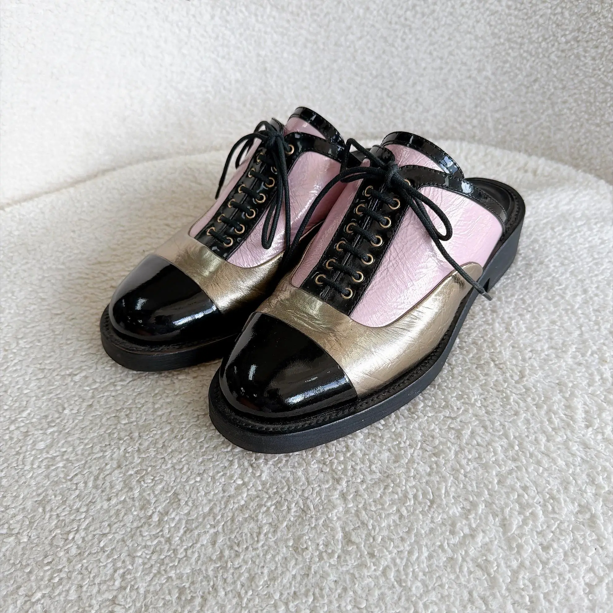 Chanel Cuba Runway Women's Derby Shoes 37